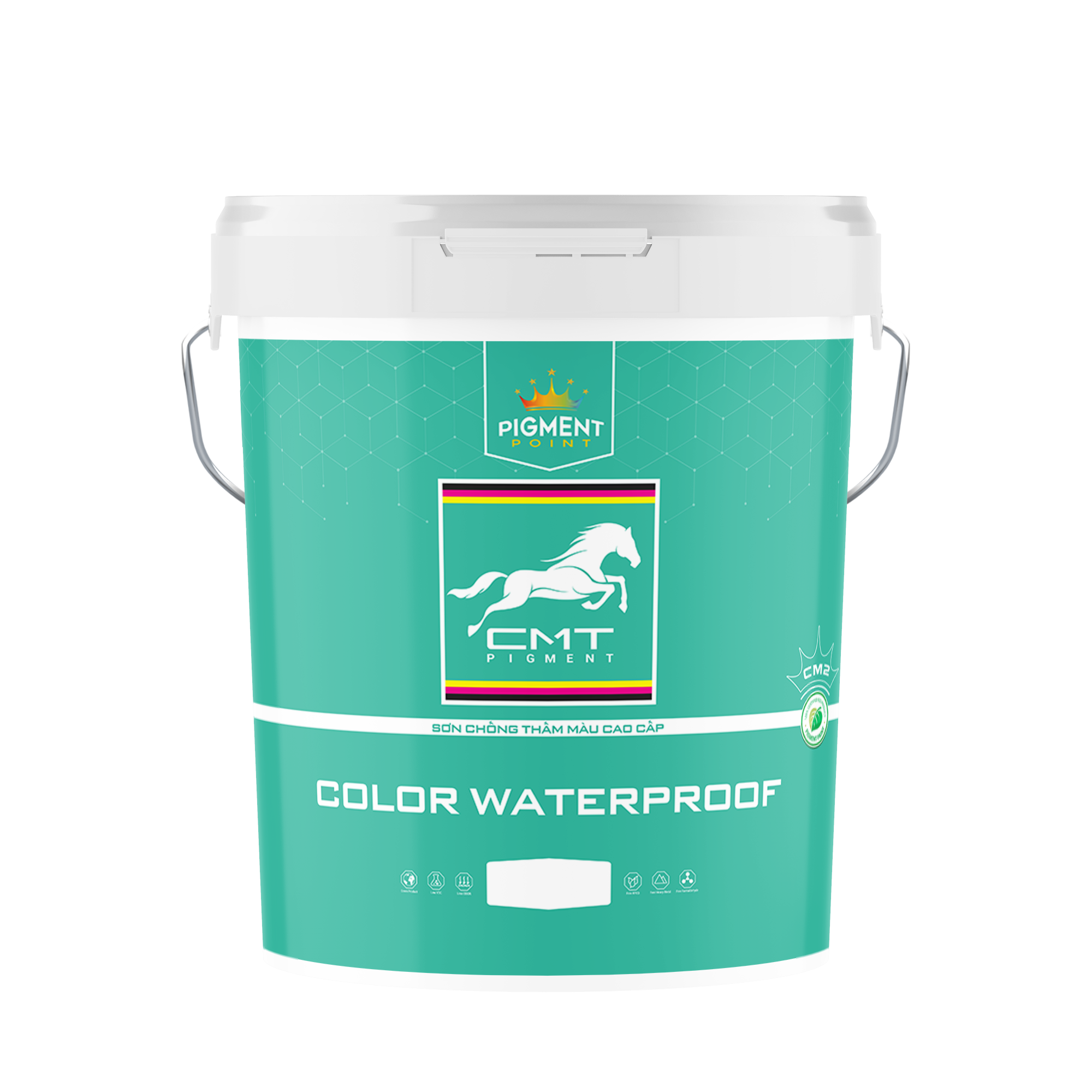 CM2: COLOR WATERPROOF - SƠN CHỐNG THẤM MÀU CAO CẤP