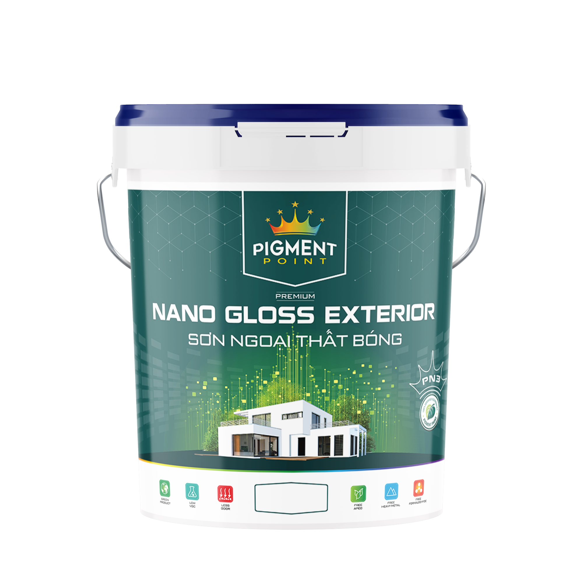 PN3: NANO GLOSS EXTERIOR - SƠN NGOẠI THẤT BÓNG